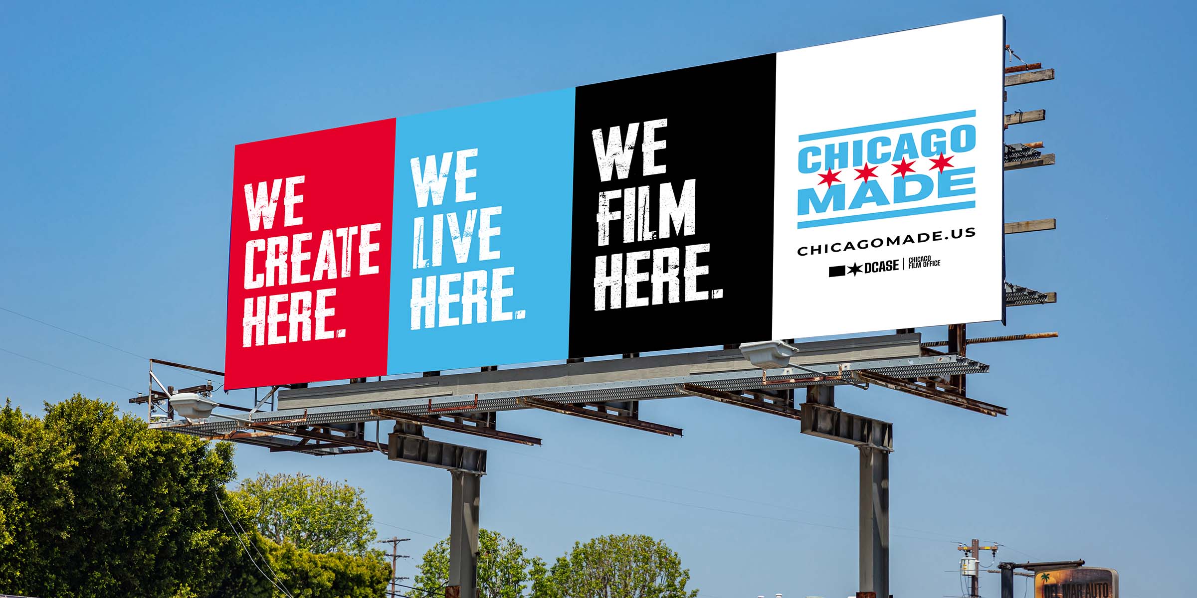 DCASE Chicago Made Billboard Mockup